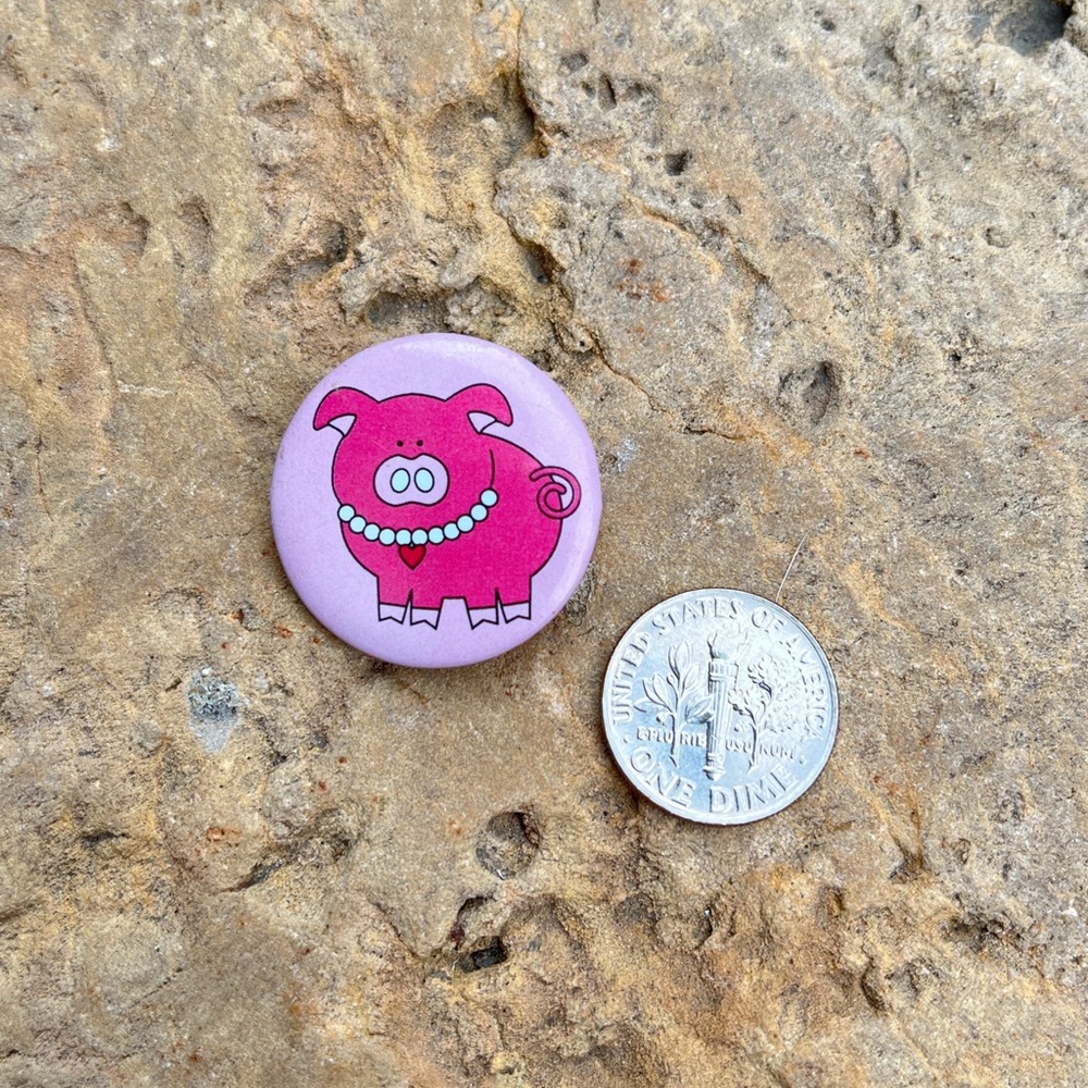 5/$25 💘 Little diva pig pin - Picture 2 of 3
